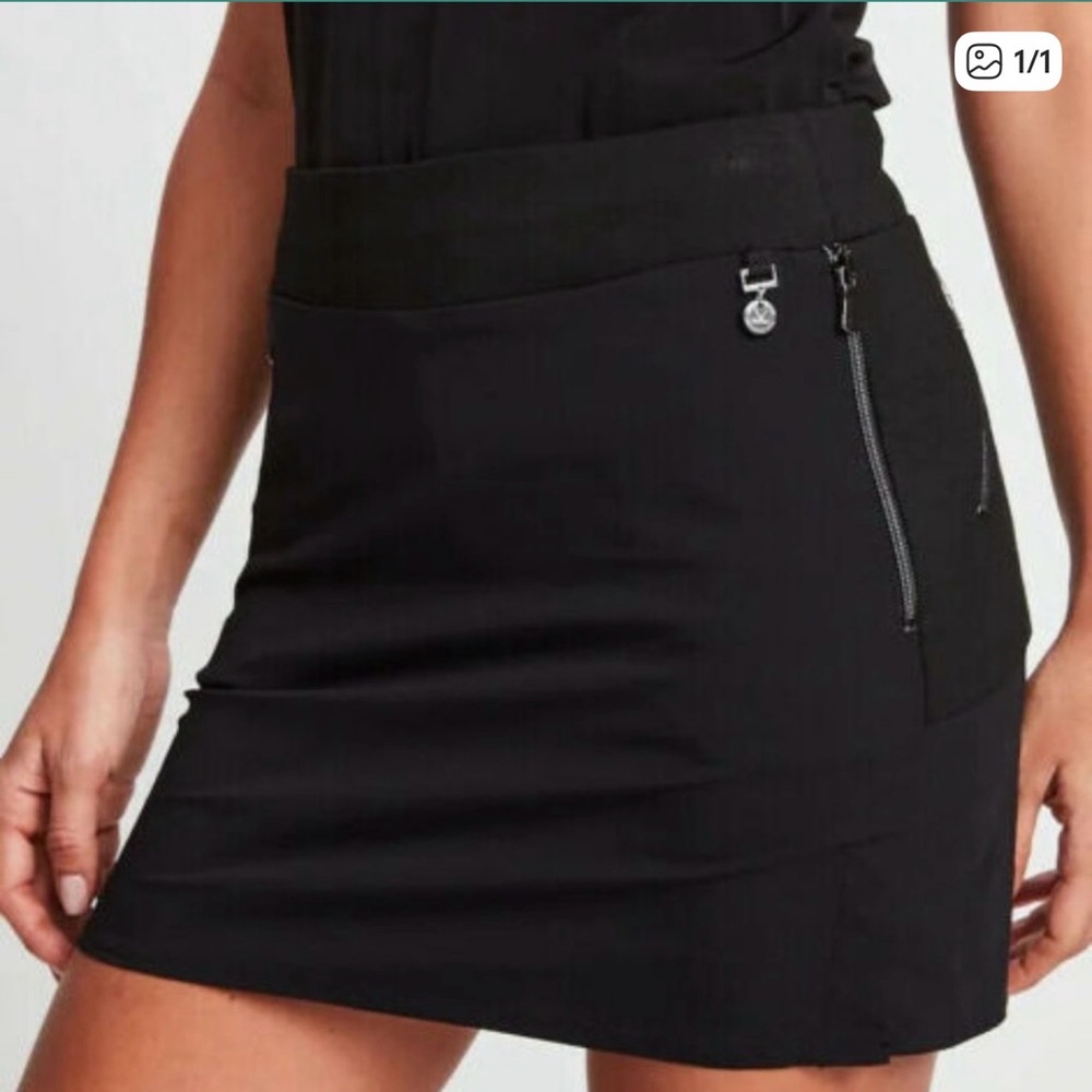 Anatomie Suzette Black Sport Luxe Skort Golf Sport Skirt XS #44
